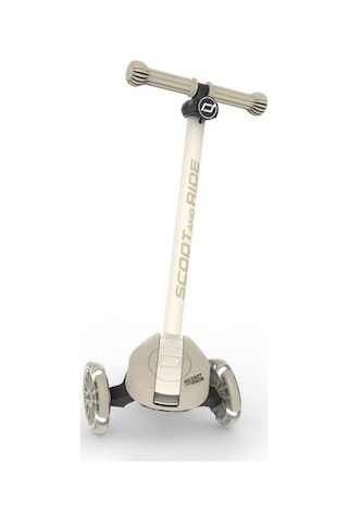 Scoot And Ride Highwaykick 3s Çocuk Scooterı, Ash - Led Tekerlekli, Katlanabilir Ve Ayarlanabilir