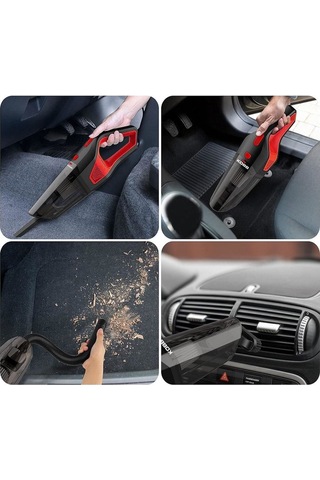 Kobb Kbv12 12volt/120watt Araç Süpürgesi + 5 Parça Aksesuar Seti + Taşıma Çantası