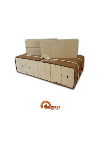 20X10X3 Ateş Tuğlası 20X10X3 Ateş Tuğlası