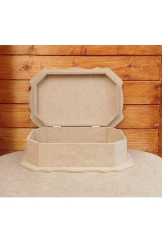 Ham Ahşap Kutu Lüks Osmanlı Model