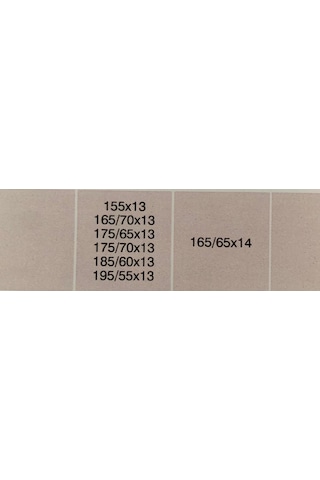 Yıldızmatik Yms50 Kar Zincirleri 175-70R13 175-65R13 165-65R14
