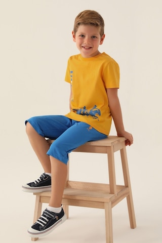 U.S. Polo Assn. Lisanslı To Be Hardal Erkek Çocuk Kapri Takım 5274-43112 Hardal