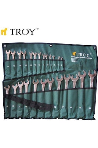 Troy 21525 Kombine Anahtar Takımı - 25 Parça 6-32Mm N11.2197