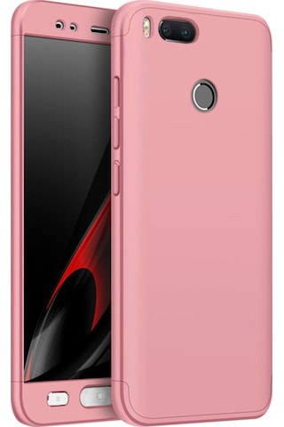 Xiaomi Mi 5X Kılıf 3 Parçalı 360 Tam Korumalı Gkk Kapak