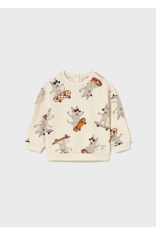 Mayoral Erkek Bebek Sweatshirt Bej