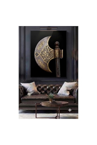 4mm Tamperli Uv Baskı Kırılımaz Cam Tablo Ev Ofis Duvar Dekor Hediyelik Tablo Fatih Sultan Mehmet Osmanlı Ayasofya Miğfer 1453 Fsm Marka Dua Lı Balta Ayet Li Yelek