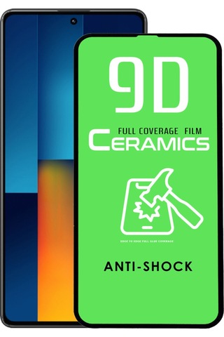 Xiaomi Poco M6 Pro 4g Tam Kaplayan Seramik Nano Esnek Ekran Koruyucu Cam