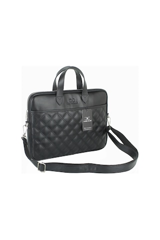 Case Club Apple Uyumlu MacBook Air Pro 13.3" & 14" Inç Siyah Laptop Evrak Çantası