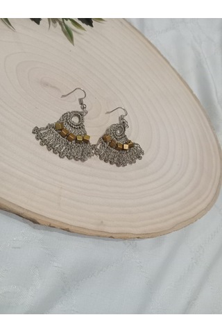 El İşi Örgü Küpe Yeşil