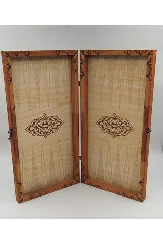 Simya Figür Kartal Tavla Akça Kaplama El Yapımı