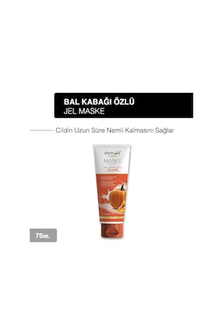Dermokil Bal Kabağı Özlü Jel Yüz Maskesi 75 Ml