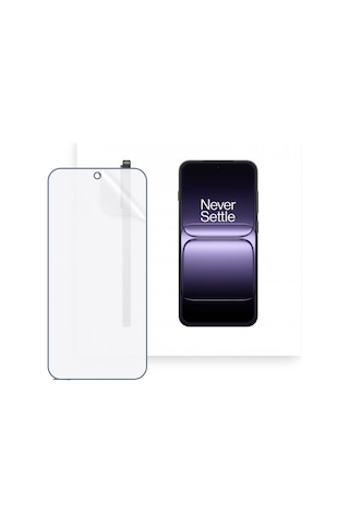 Oneplus 13s Uyumlu Ön Yüzey Nano Şeffaf Hidrojel Ekran Koruyucu
