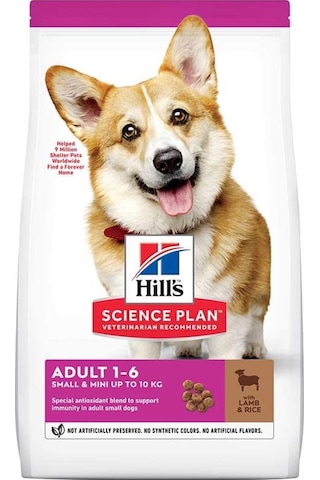 Hill's Small Mini Kuzu Etli Küçük Irk Yetişkin Köpek Maması 6 KG Hill's Small Mini Kuzu Etli Küçük Irk Yetişkin Köpek Maması 6 KG