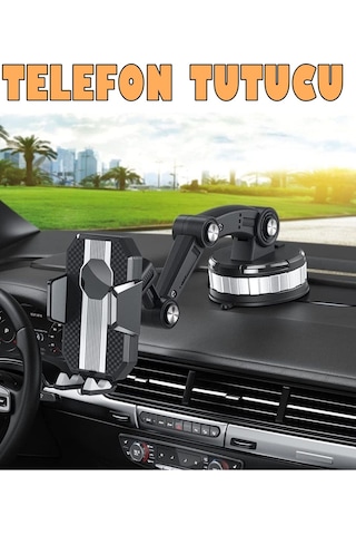 Araç İçi Telefon Tutucu Ayarlanabilir Uzayabilen Araba