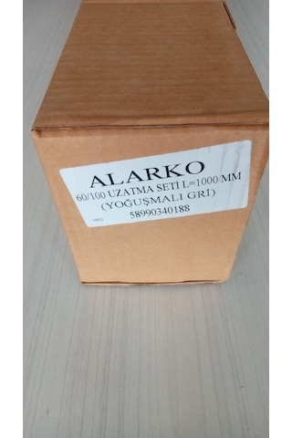 ALARKO SRD 20-27 YOĞUŞMALI KOMBİ BACA UZATMA BORUSU GRİ 1000 MM