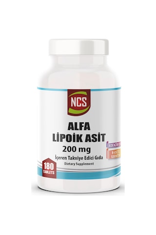 Ncs Alfa Lipoik Coenzim 200 Mg 180 Tablet