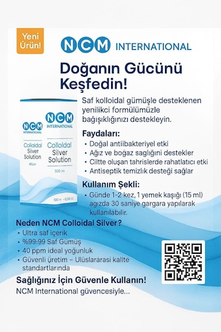 Colloidal Silver Solution Gümüş Suyu