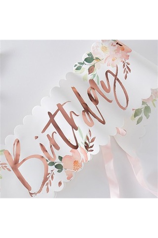 Ginger Ray - It's My Birthday - Çiçekli Kuşak 0 - 99