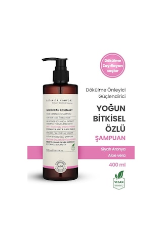 Botanica Comfort Dökülme Güçlendirici Saç Oluşumu Kara Sarımsak Özlü Şampuan 400 ML