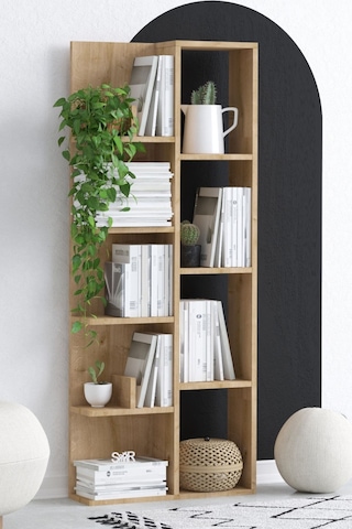 Decormet Lily Kitaplık Dec0050 Çok Renkli