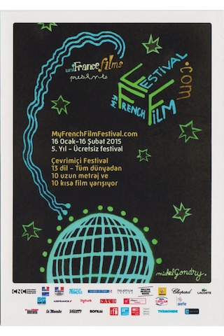 Fransız Filmleri Festivali 2015 Kartpostal.