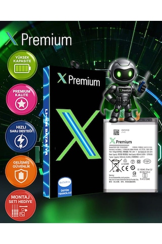 Xpremium Samsung Uyumlu A53 A536 Batarya Pil Süper Yüksek Kalite 5000 Mah