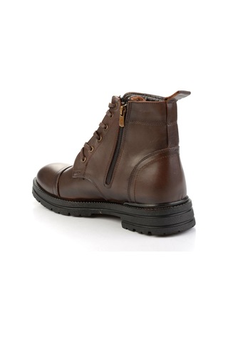 Kahve Hakiki Deri Erkek Bot & Bootie E02795071441