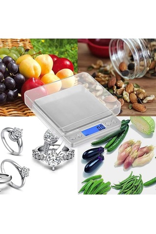 Jouis Dijital Mutfak Hassas Tartı, 3 Kg Kapasite, 0.1 Gr Hassasiyet, Lcd Ekran, Mutfak Ve Kuyumcu Terazisi Sku: Smg8690010522351 12v