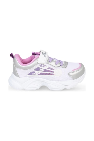 Civil Sport Kız Çocuk Spor Ayakkabı 31-35 Numara Lila-gümüş Lila-gümüş