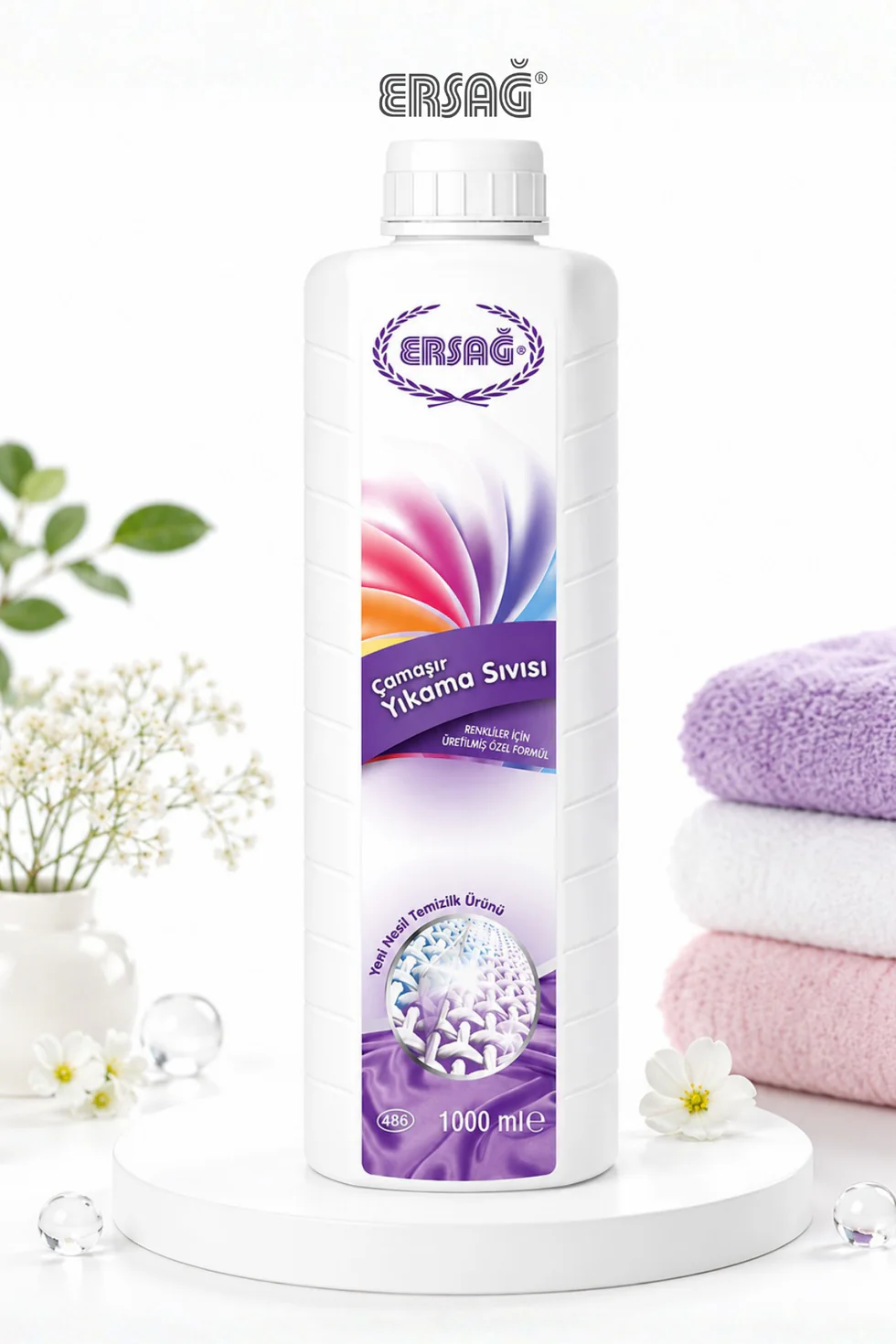 Ersağ Renkliler İçin Çamaşır Yıkama Sıvısı 1000 Ml 1 L