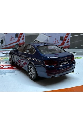Oyuncak Metal Model Araba 1/36 Çek Bırak Bmw 535i Lacivert