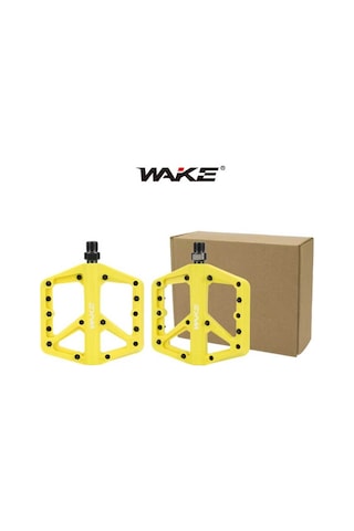Wake Plastik Sarı Rulmanlı Vidalı Platform Pedal