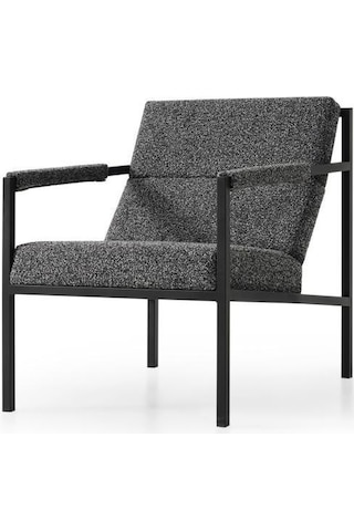 Berjer No:794 Ahşap Berjer Rehome Gri