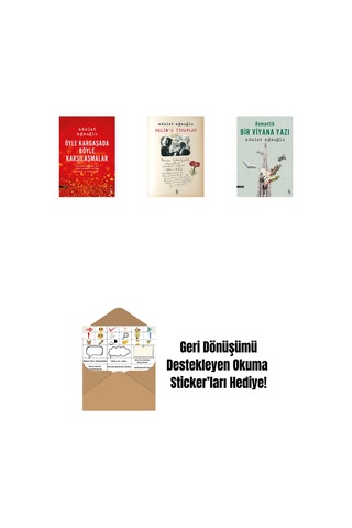 Öyle Kargaşada Böyle Karşılaşmalar + Halim'e İthaflar + Romantik Bir Viyana Yazı + Okuma Sticker'ları