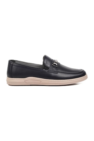 Pierre Cardin 191074 Lacivert Hakiki Deri Erkek Casual Ayakkabı 001
