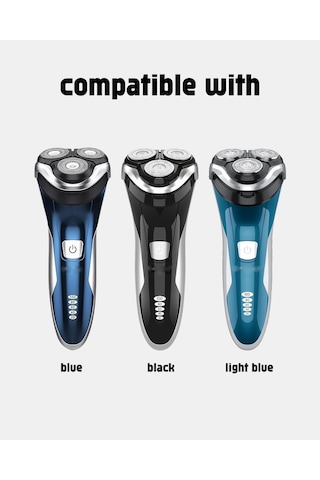 Sweetlf Elektrikli Tıraş Makinesi Sws7105 Sws7105bk İçin Sweet Lf Yedek Kafaları İçin 6 Paket Sweetlf Yedek Bıçaklar, Erkekler İçin Sweetlf Elektrikli Tıraş Bıçakları, 2 Temizleme Fırçası