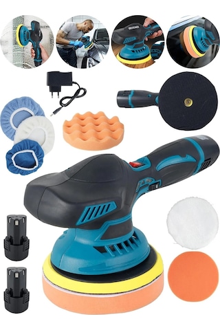 Moonshop Alman 36 V Li-ion Çift Akülü 6 Kademe Devir Ayarlı Pasta