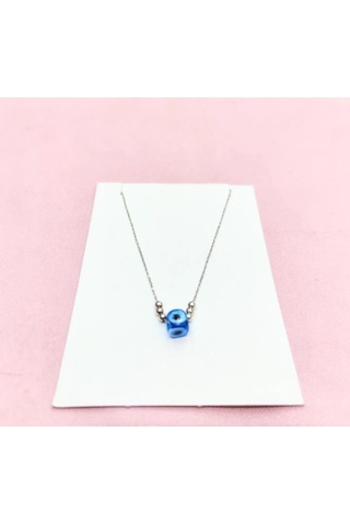 Oriental Kuyumculuk Jewellery Göz Boncuk Gümüş Kolye Gümüş