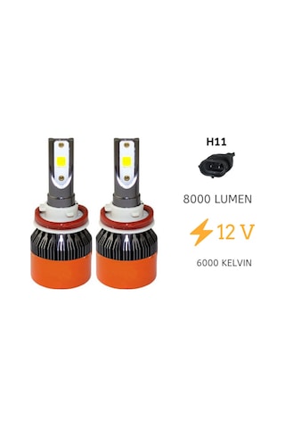 H11 Led Xenon Zenon Far 48 Watt 12 Volt 8000l 6000k Laam92cartex