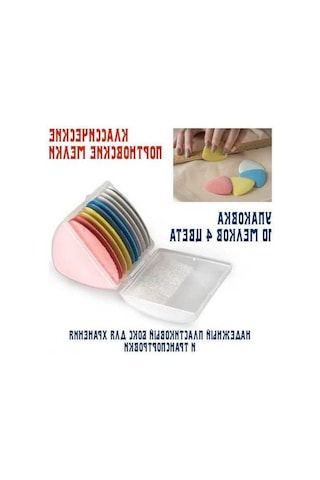 Besthome1 Dokuma İşaretleme Kuru Kreş Seti - 10 Adet 4 Renkli, Triangular Tutuş, Yenilebilir, Profesyonel Ve Ev İşçileri İçin