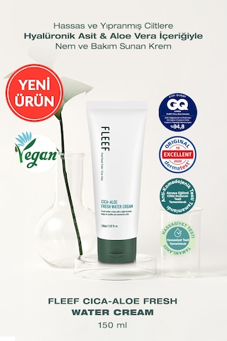 Hassas Ciltlere Nem Ve Bakım Sunan Krem Dashu Fleef Cica-aloe Fresh Water Cream