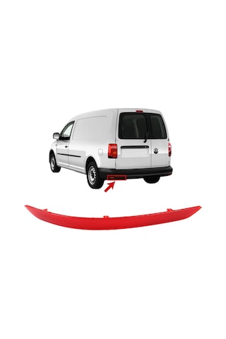 Volkswagen Caddy 2021-2024 Arası Modeller Sol Arka Tampon Alt Köşe Reflektörü 2k5945105d