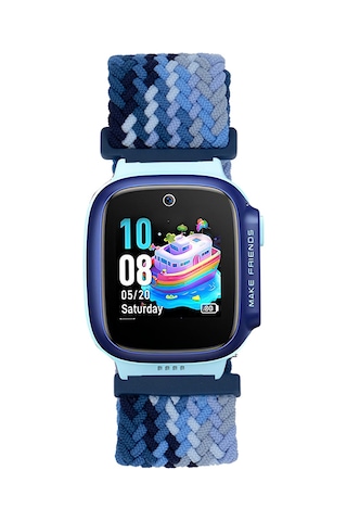 Huawei Watch Gt5 41mm Tgco Krd-139 18mm Çocuklara Özel Örgü Kordon - Lacivert