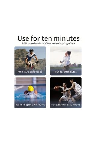 Fochsia 1 Adet Karın Kası Antrenman Kemer Black Usb İle Ayarlanabilir Bel Masajörü Çekirdek Egzersizler İçin Dayanıklı Altın