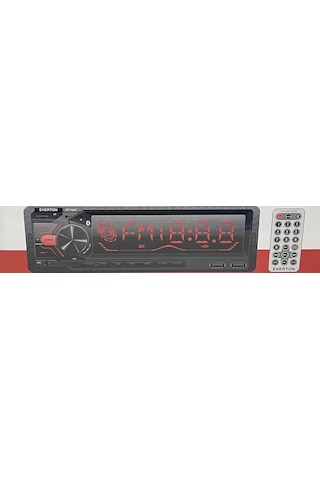 Everton Rt-3023 Çift Usb Usb-Sd-Fm-Aux Bluetooth Oto Teyp 4X60W