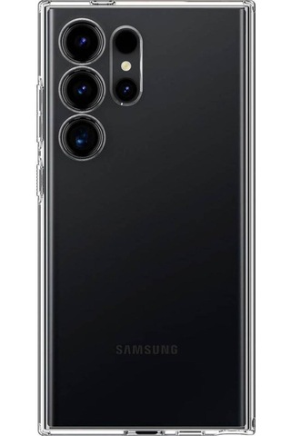 Samsung Galaxy Uyumlu S24 Ultra Kapak Kamera Korumalı Süper Silikon Şeffaf Kılıf