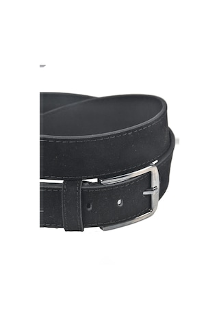 Deepsea Erkek Siyah 4 Cm Eninde Süet Kemer Suni Süet Spor Kemer 2402643 Siyah