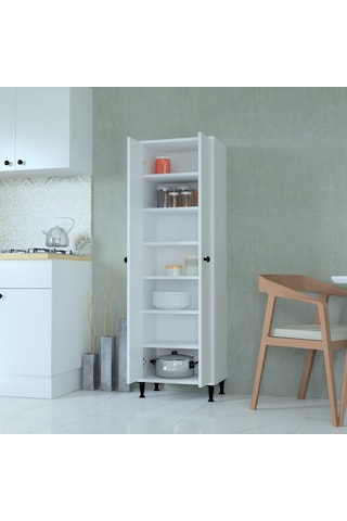 Ilgaz 7raflı Çok Amaçlı Dolap