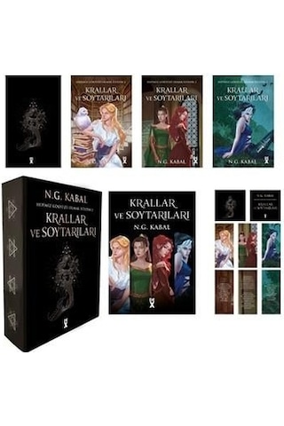 Hepimiz Gökyüzü Olmak İstedik 2 - Krallar ve Soytarıları - Kutulu - N. G. Kabal - DEX