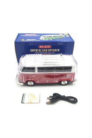 Wster WS-267BT Woswos Minibüs Görünümlü Bluetooth Hoparlör